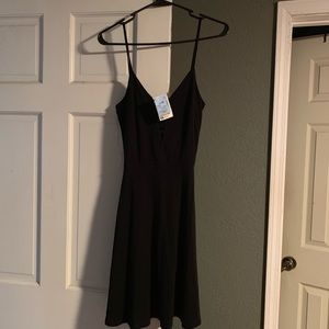 Simple black dress